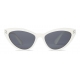 Stella McCartney - Occhiali da Sole Cat-Eye - Crema Lucido - Occhiali da Sole - Stella McCartney Eyewear