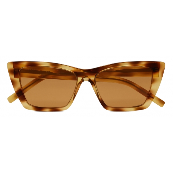 Yves Saint Laurent - Occhiali da Sole New Wave SL 276 - Giallo Havana - Saint Laurent Eyewear