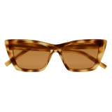 Yves Saint Laurent - New Wave SL 276 Sunglasses - Yellow Havana - Sunglasses - Saint Laurent Eyewear