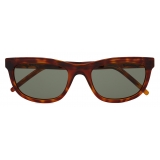 Yves Saint Laurent - SL 493 Signature Sunglasses - Medium Havana - Sunglasses - Saint Laurent Eyewear