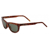 Yves Saint Laurent - SL 493 Signature Sunglasses - Medium Havana - Sunglasses - Saint Laurent Eyewear