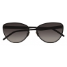 Yves Saint Laurent - SL M90 Sunglasses - Bright Black - Sunglasses - Saint Laurent Eyewear