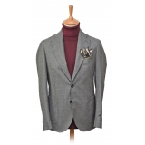 Fefè Napoli - Lacharmant Wool Gray Jacket - Jackets - Handmade in Italy - Luxury Exclusive Collection