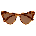 Yves Saint Laurent - Occhiali da Sole New Wave SL 181 Loulou - Havana Media - Saint Laurent Eyewear