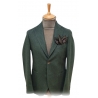Fefè Napoli - Lachiaia Wool Green Jacket - Jackets - Handmade in Italy - Luxury Exclusive Collection
