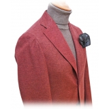 Fefè Napoli - Lachiaia Wool Tegola Jacket - Jackets - Handmade in Italy - Luxury Exclusive Collection