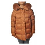 Peuterey - Oversized Quilted Down Jacket Takan Model - Orange - Jacket - Luxury Exclusive Collection