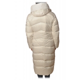 Peuterey - Long Quilted Down Jacket Model Nunki - White - Jacket - Luxury Exclusive Collection