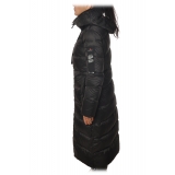 Peuterey - Long Quilted Down Jacket Model Nunki - Black - Jacket - Luxury Exclusive Collection