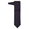 Fefè Napoli - Blue Vesuvius Scaramantia Silk Tie - Ties - Handmade in Italy - Luxury Exclusive Collection