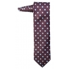 Fefè Napoli - Brown Flower Dandy Silk Tie - Ties - Handmade in Italy - Luxury Exclusive Collection