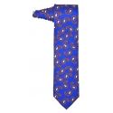 Fefè Napoli - Blue Paisley Dandy Silk Tie - Ties - Handmade in Italy - Luxury Exclusive Collection