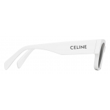 Céline - Occhiali da Sole Celine Monochroms 01 in Acetato - Bianco - Occhiali da Sole - Céline Eyewear