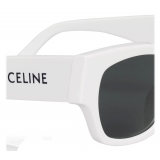 Céline - Occhiali da Sole Celine Monochroms 01 in Acetato - Bianco - Occhiali da Sole - Céline Eyewear