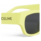Céline - Celine Monochroms 01 Sunglasses in Acetate - Yellow - Sunglasses - Céline Eyewear