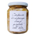 Nonno Andrea - Grilled Marinated White Asparagus Carpaccio - Marinated Vegetables Organic