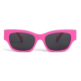 Céline - Celine Monochroms 01 Sunglasses in Acetate - Flash Pink - Sunglasses - Céline Eyewear