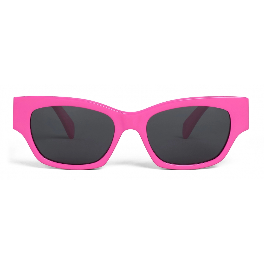 Céline - Celine 01 Sunglasses in Acetate - Flash Pink - Sunglasses - Eyewear - Avvenice