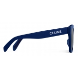 Céline - Occhiali da Sole Celine Monochroms 03 in Acetato - Blu Navy - Occhiali da Sole - Céline Eyewear