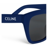 Céline - Occhiali da Sole Celine Monochroms 03 in Acetato - Blu Navy - Occhiali da Sole - Céline Eyewear