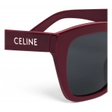 Céline - Occhiali da Sole Celine Monochroms 03 in Acetato - Bordeaux - Occhiali da Sole - Céline Eyewear