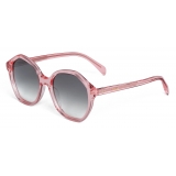 Céline - Oversized S201 Sunglasses in Acetate - Grenadine - Sunglasses - Céline Eyewear