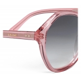 Céline - Oversized S201 Sunglasses in Acetate - Grenadine - Sunglasses - Céline Eyewear