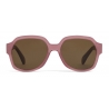 Céline - Occhiali da Sole Triomphe 02 in Acetato - Merlot Latteo - Occhiali da Sole - Céline Eyewear