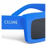 Céline - Occhiali da Sole Celine Monochroms 02 in Acetato - Blu Royal - Occhiali da Sole - Céline Eyewear