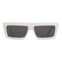 Céline - Celine Monochroms 02 Sunglasses in Acetate - White ...