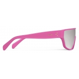 Céline - Occhiali da Sole Black Frame 32 in Acetato con Lenti Specchiate - Rosa Flash - Occhiali da Sole - Céline Eyewear