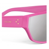Céline - Occhiali da Sole Black Frame 32 in Acetato con Lenti Specchiate - Rosa Flash - Occhiali da Sole - Céline Eyewear