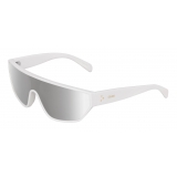 Céline - Black Frame 32 Sunglasses in Acetate with Mirror Lenses - White - Sunglasses - Céline Eyewear