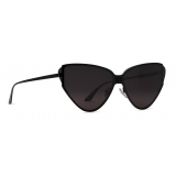 Balenciaga - Shield 2.0 Cat Sunglasses - Black - Sunglasses - Balenciaga Eyewear
