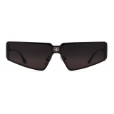 Balenciaga - Occhiali Da Sole Shield 2.0 Rectangle - Nero - Occhiali da Sole - Balenciaga Eyewear
