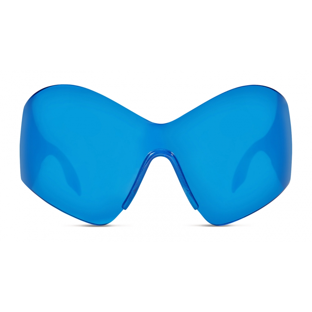 Balenciaga - Women's Mask Butterfly Fashion Accessory - Blue ...