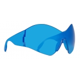 Balenciaga - Women's Mask Butterfly Fashion Accessory - Blue - Sunglasses - Balenciaga Eyewear