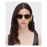 Bottega Veneta - Metal Aviator Sunglasses - Brown - Sunglasses - Bottega Veneta Eyewear
