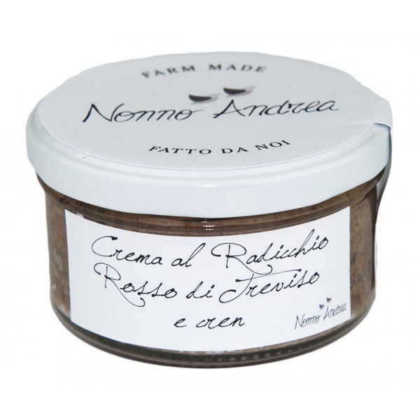 Nonno Andrea - Radicchio Rosso of Treviso I.G.P. Cream with Horseradish - Creams Organic