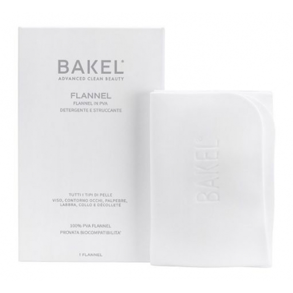 Bakel - Flannel - Flannel in PVA Detergente e Struccante - Cleansing - 1 pz - Cosmetici Luxury