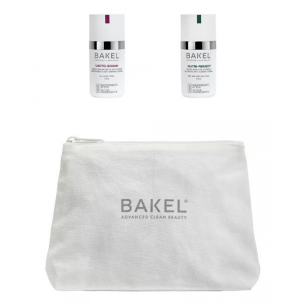 Bakel - Kit Anti-Rughe - Siero Concentrato Anti-Rughe + Crema Anti-Età Pelle Molto Secca - 10+15 ml - Cosmetici Luxury