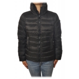 Peuterey - Quilted Down Cropped Jacket Model Freccia - Black - Jacket - Luxury Exclusive Collection