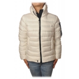 Peuterey - Quilted Down Cropped Jacket Model Freccia - White - Jacket - Luxury Exclusive Collection