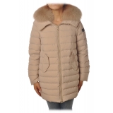 Peuterey - Quilted Down Jacket with Hood Model Itoka - Beige - Jacket - Luxury Exclusive Collection