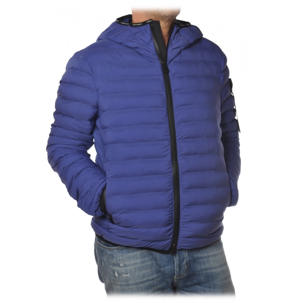 Peuterey - Short Jacket with Contrasting Zip Juewas Model - Blue Royal - Jacket - Luxury Exclusive Collection