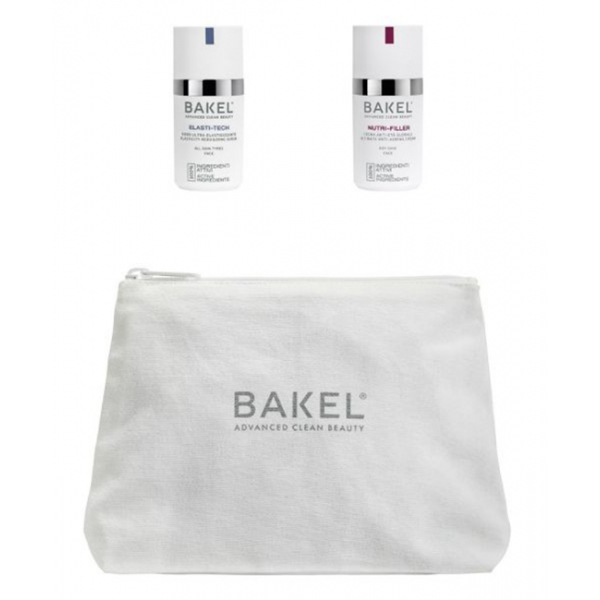 Bakel - Kit Elasticità - Siero Ultra-Elasticizzante + Crema Anti-Età per Pelle Normale e Mista - 10+15 ml - Cosmetici Luxury