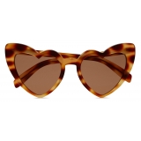 Yves Saint Laurent - Occhiali da Sole New Wave SL 181 Loulou - Havana Media - Saint Laurent Eyewear