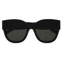 Yves Saint Laurent - SL M95/F Sunglasses - Black - Sunglasses - Saint  Laurent Eyewear - Avvenice