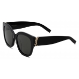 Yves Saint Laurent - Occhiali da Sole SL M95/F - Nero - Saint Laurent Eyewear