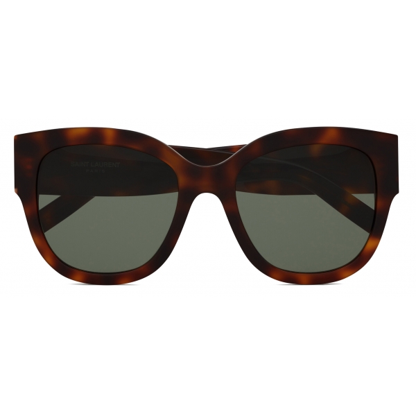 Yves Saint Laurent - SL M95/F Sunglasses - Medium Havana - Sunglasses - Saint Laurent Eyewear